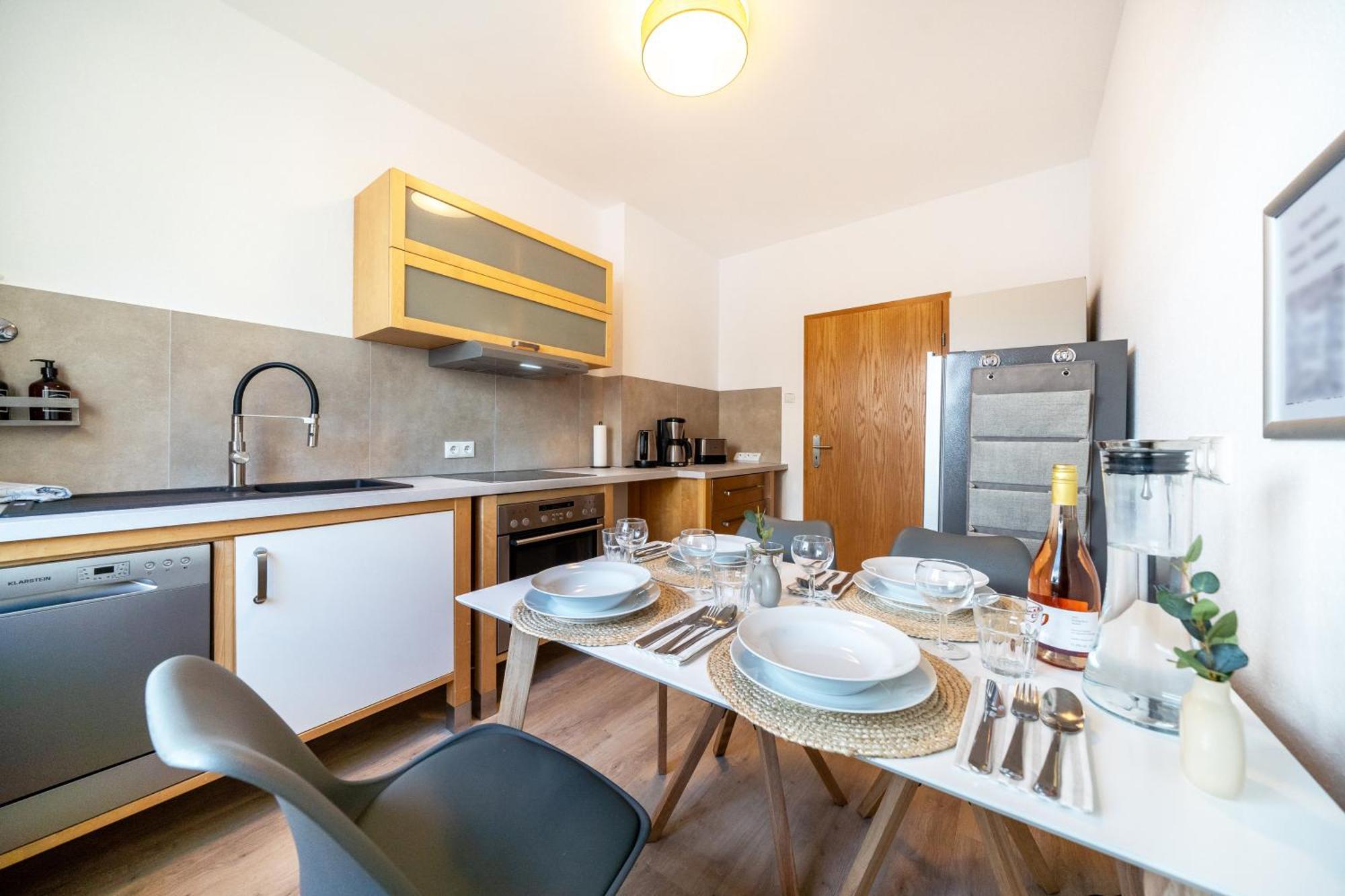 Cityapartment Wagner Mit Netlix Bielefeld Exterior photo